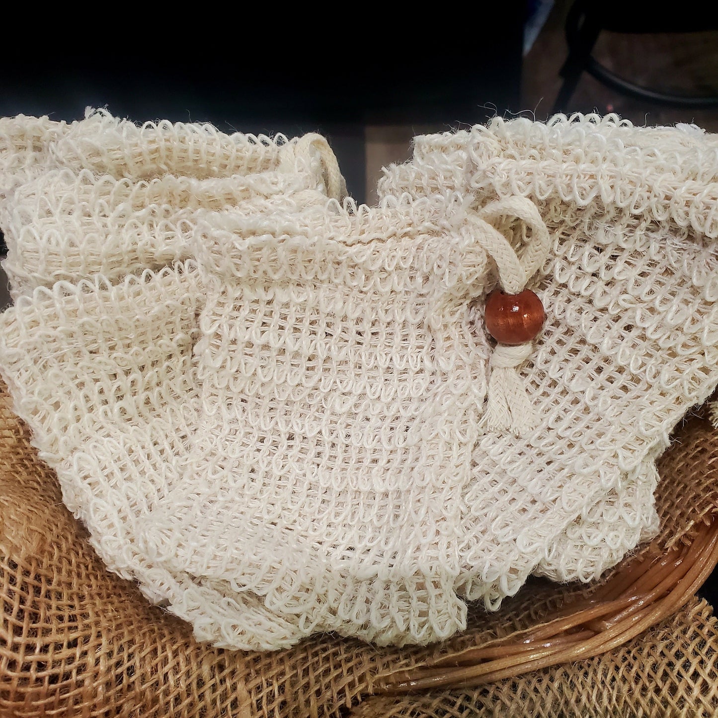 SOAP EXFOLIATING BAG, Soap Accessories
