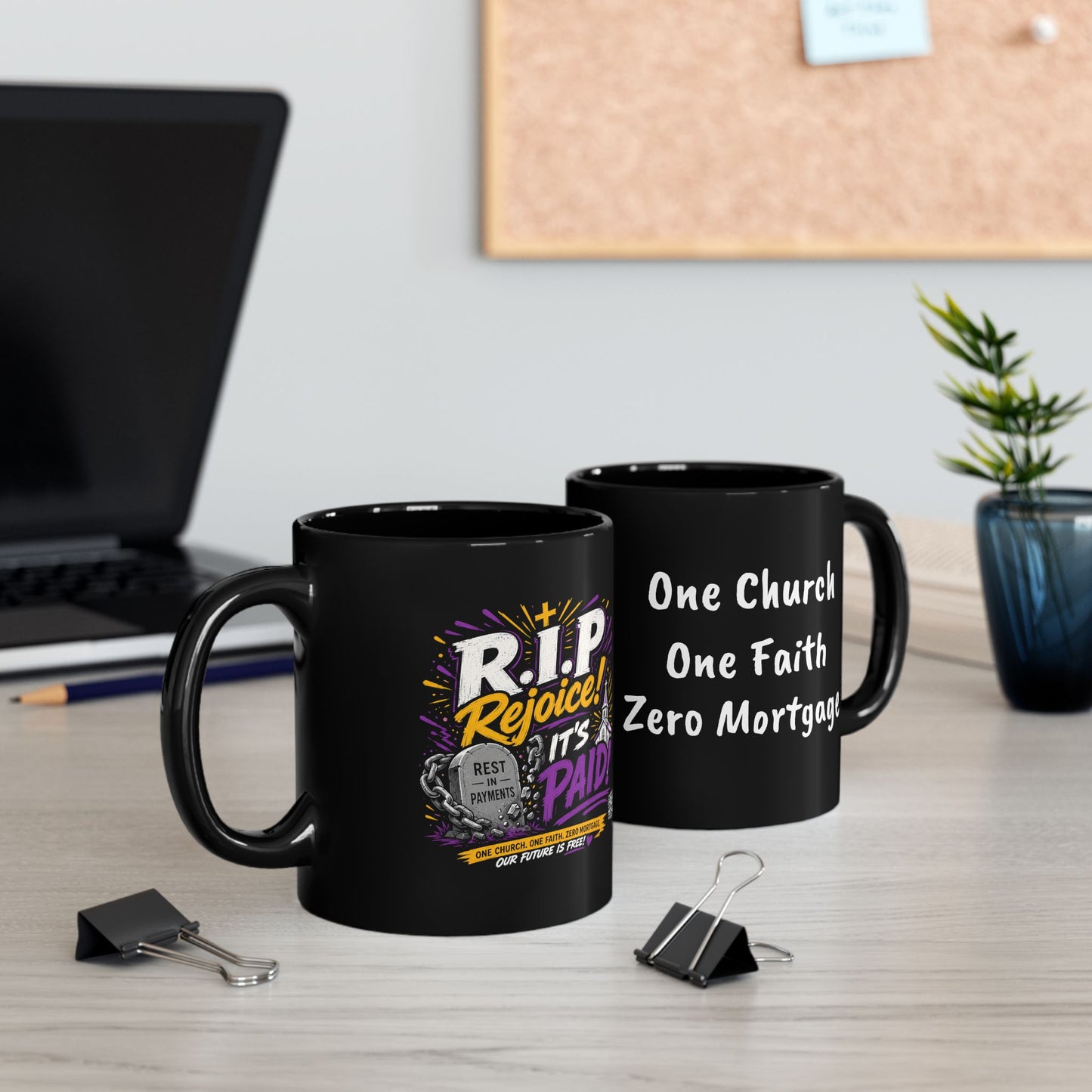 R.I.P Fundraiser Coffee Mug – Faith-Based Church Fundraising Gift (11oz & 15oz)