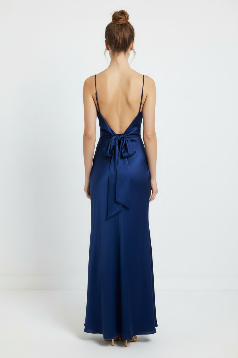 B. Darlin Blue Prom Dress Juniors Size 5/6
