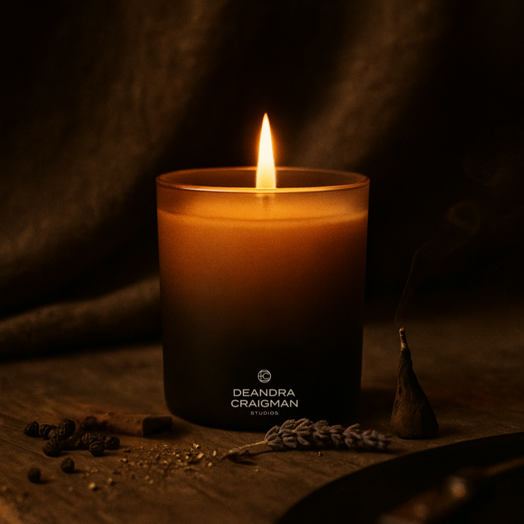 Black Pepper & Bergamot Candle & Playlist