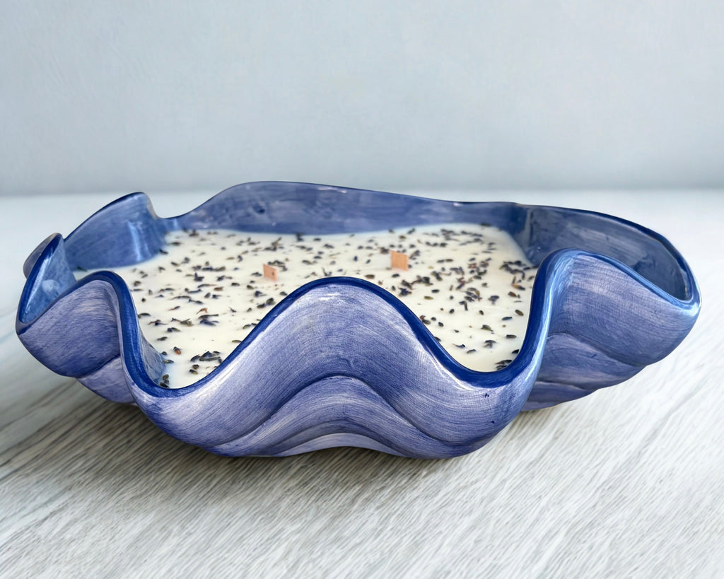 Luxury Sea Shell Inspired Candle