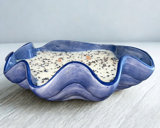 Luxury Sea Shell Inspired Candle by Andria Mikelle