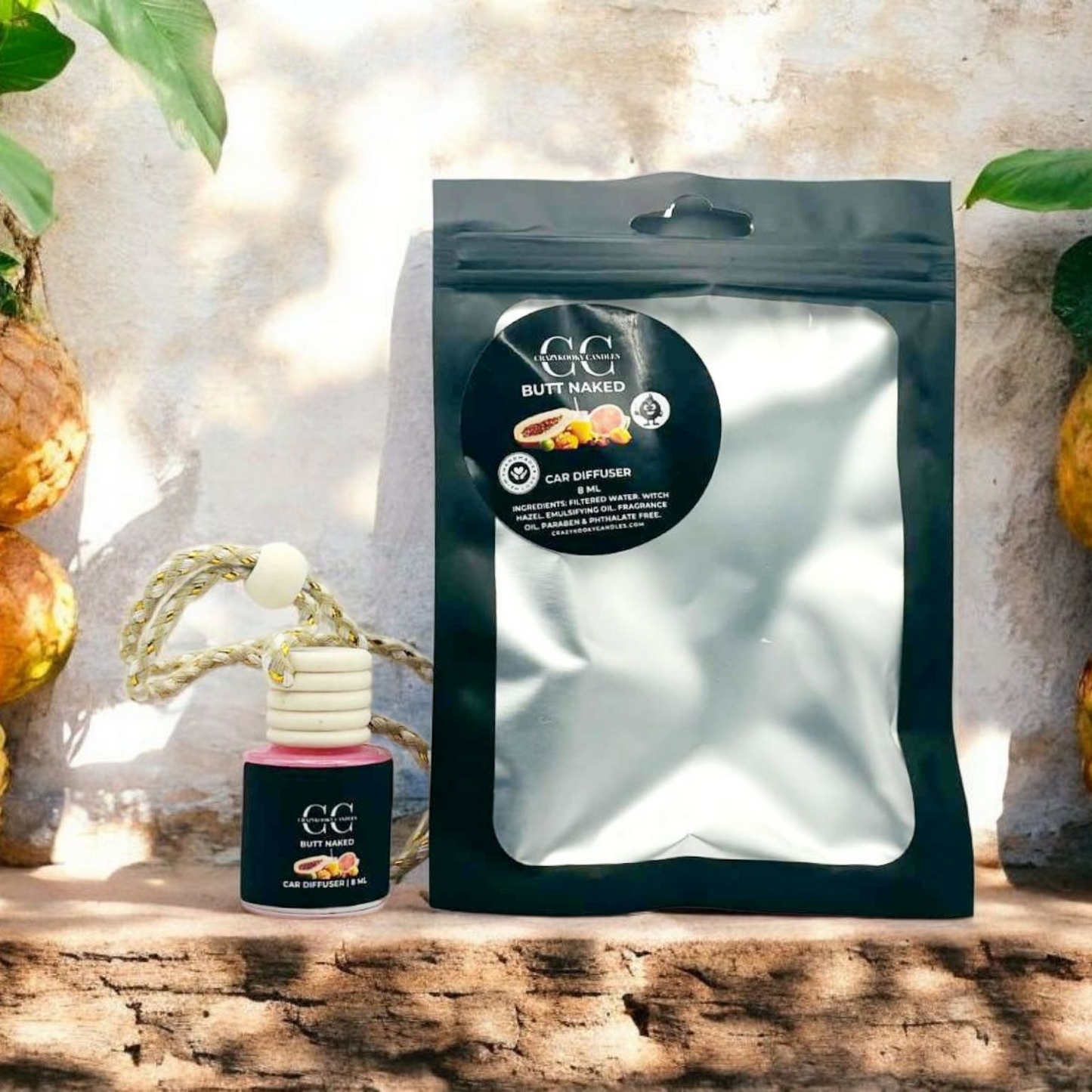 BUTT NAKED - Car Diffuser, 8ml
