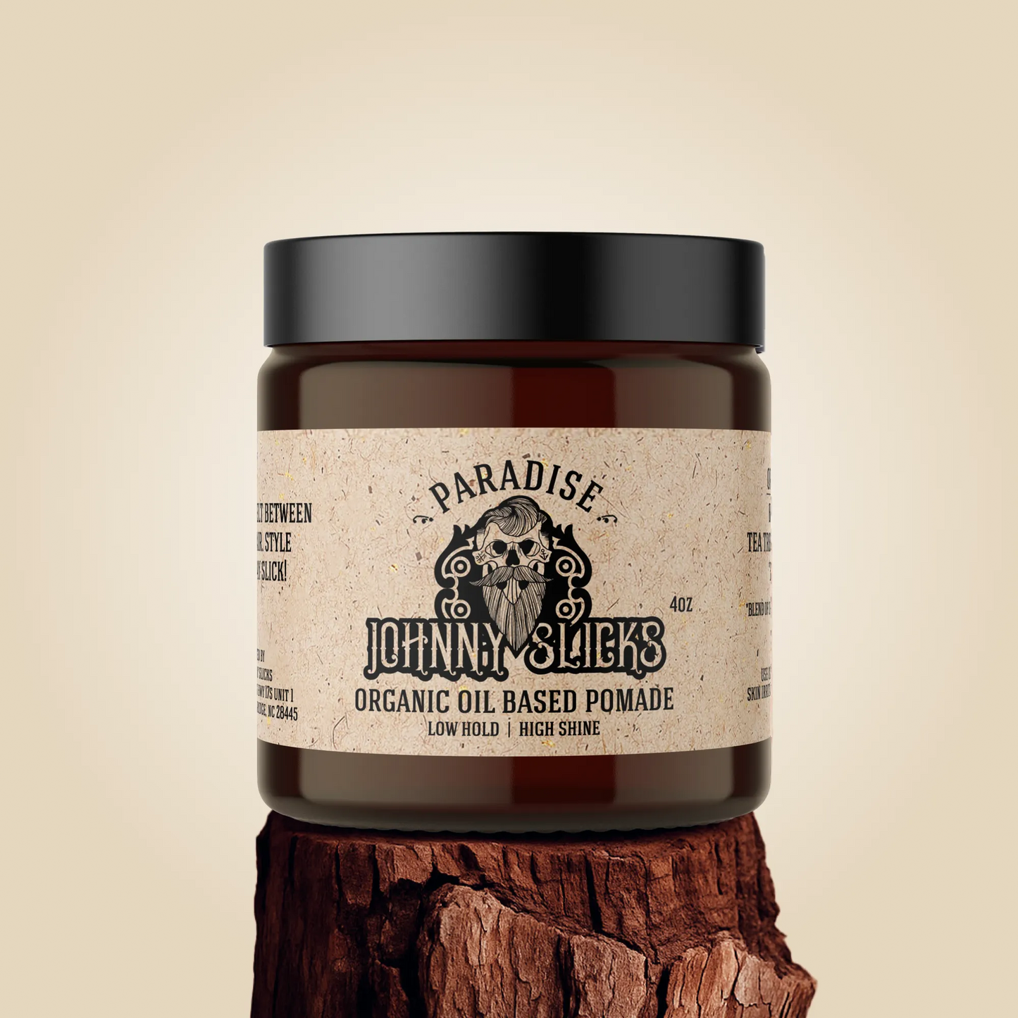 Organic Oil Based Pomade - 4oz - Johnny Slicks